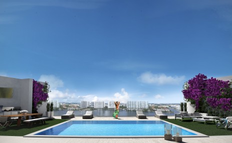 Penthouse Balcony Pool